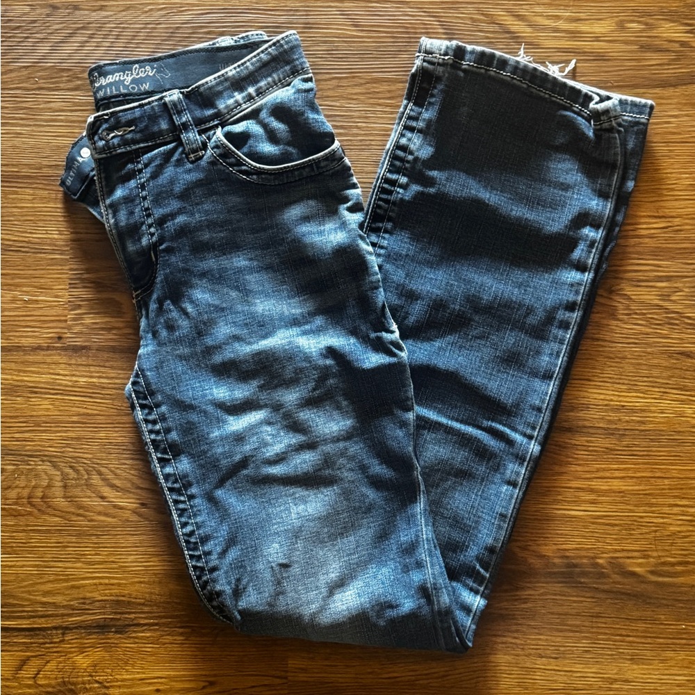 Wrangler Dark Blue Denim Jeans